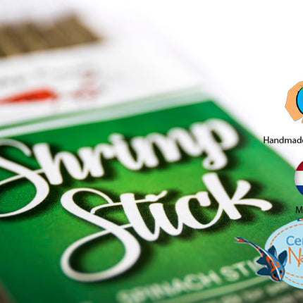 Sucettes aux crevettes et épinards 10 pièces