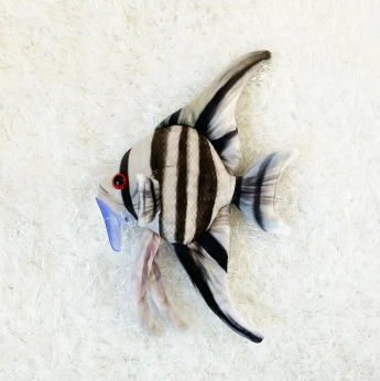 Angel zebra plush