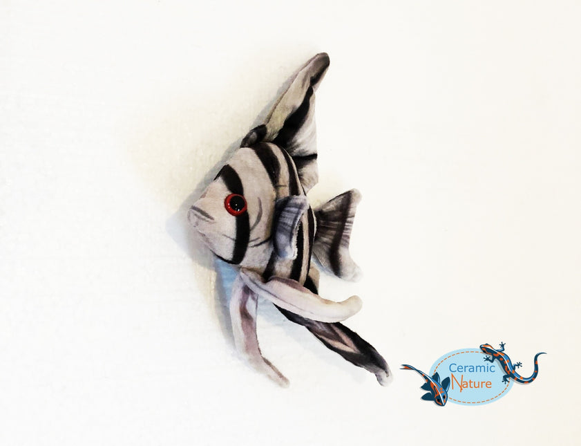 Angel zebra plush