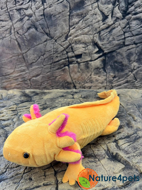 Axolotl yellow plush