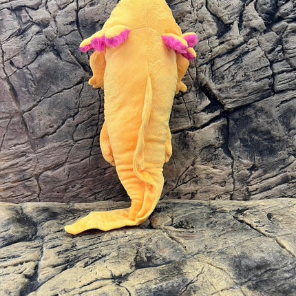 Axolotl yellow plush