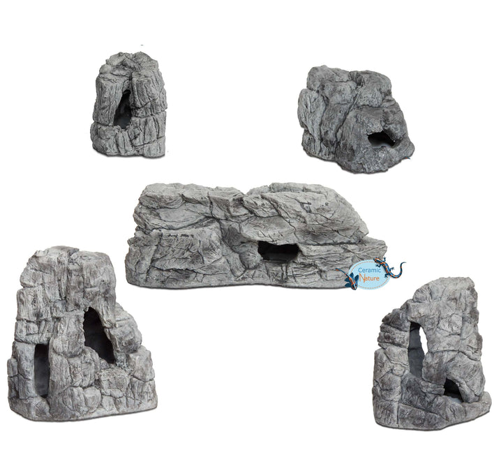 Felsen grau - 5 Größen