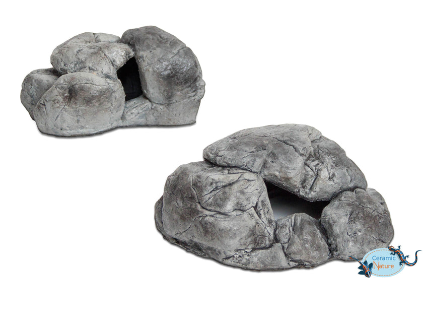 Pierres grises - 2 tailles