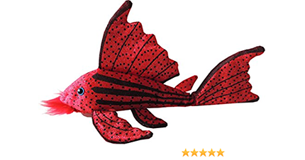 Greenpleco Crimson pleco plush