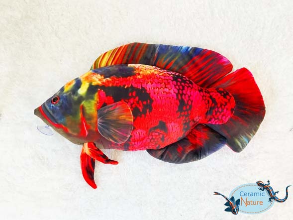 Oscar jumbo red plush 65cm