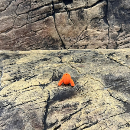 Shrimp lolly Holder – Lava Orange