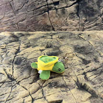 Turtle key chain plush