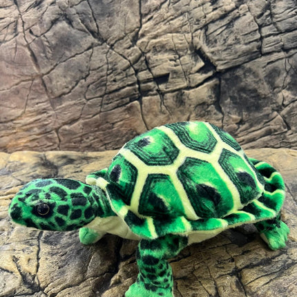 Turtoise green plush